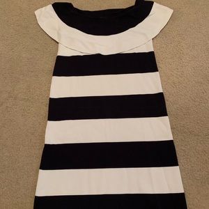 Ann Taylor Off the shoulder dress.